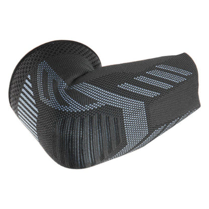 Dunkle Ellenbogenbandage mit Strickzonen