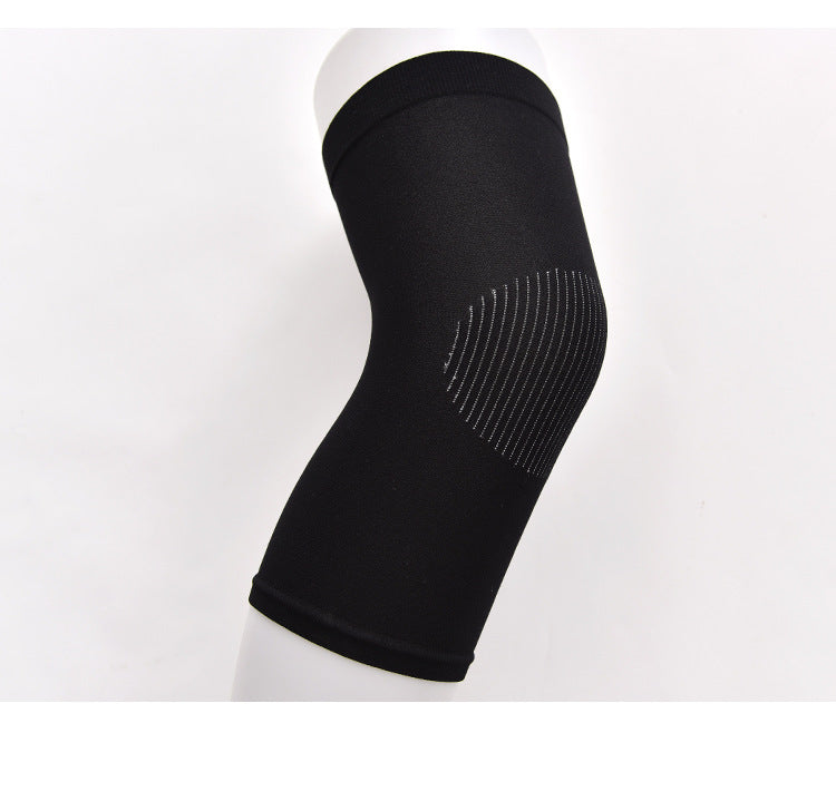 Einfarbige Kniebandage in Beige