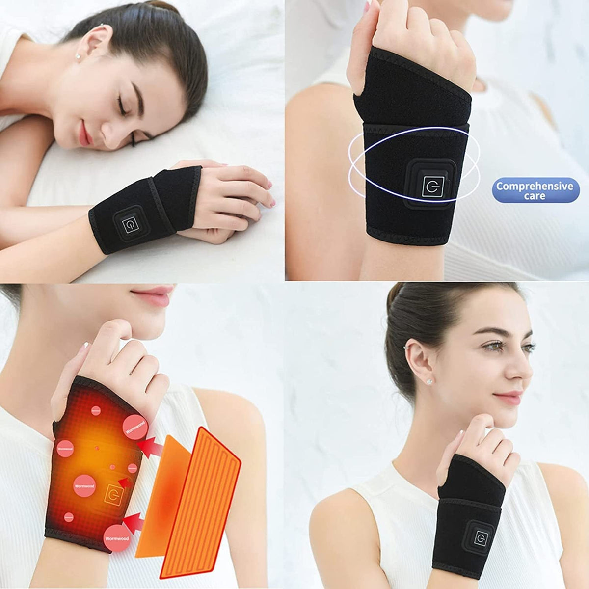 Handgelenk-Wärmebandage mit Daumenschlaufe