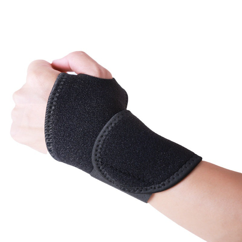 Verstellbare Handgelenkbandage mit Daumenöffnung