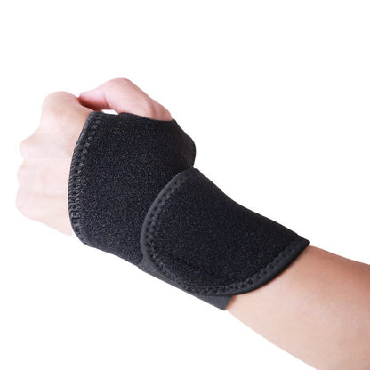 Verstellbare Handgelenkbandage mit Daumenöffnung