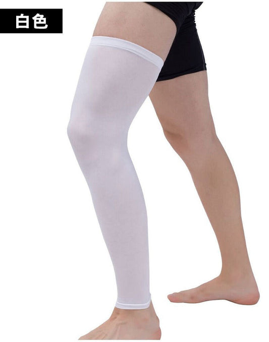 Lange Knie- und Beinbandage in Schwarz
