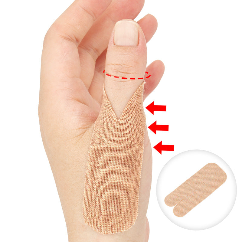 Atmungsaktive Tape-Pflaster für den Daumen