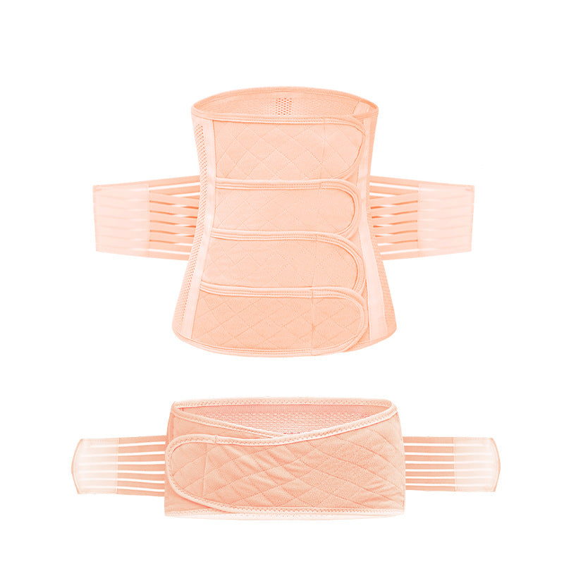 Mehrlagige Bauch- und Beckenbandage in Grün