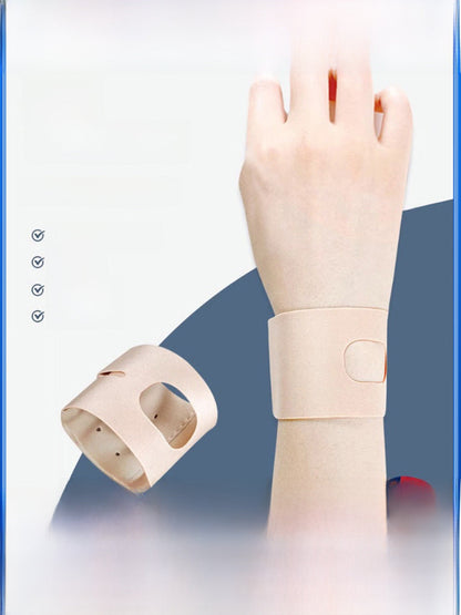 Schmale Handgelenk-Wickelbandage mit Daumenschlaufe