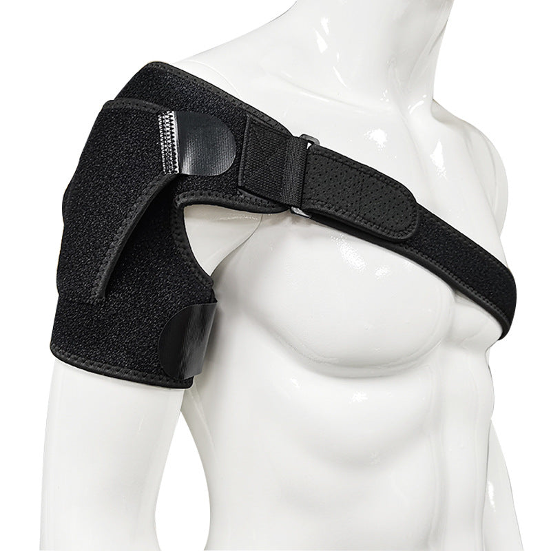 Schulterbandage mit ausgespartem Stützpanel