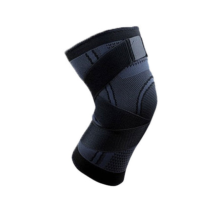 Kompressions-Kniebandage mit verstellbaren Gurten