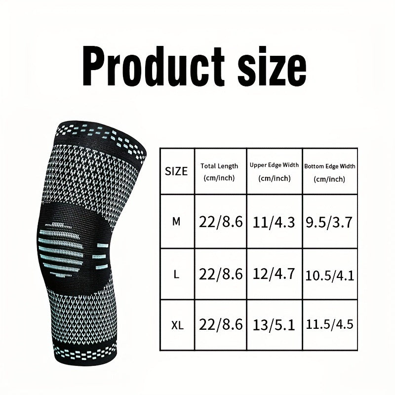 Ellenbogenbandage mit unterschiedlichen Strickzonen
