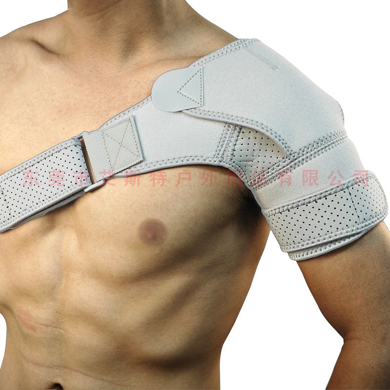 Schulterbandage mit Stützpanel und verstellbaren Gurten