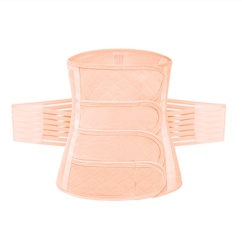 Mehrlagige Bauch- und Beckenbandage in Grün
