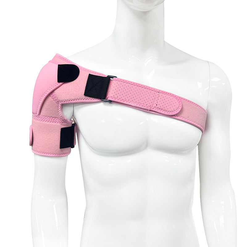 Schulterbandage mit ausgespartem Stützpanel