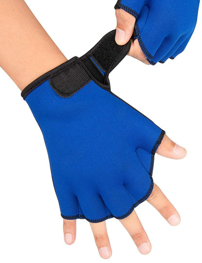 Schwimmhandschuhe mit Schwimmhäuten fürs Wassertraining