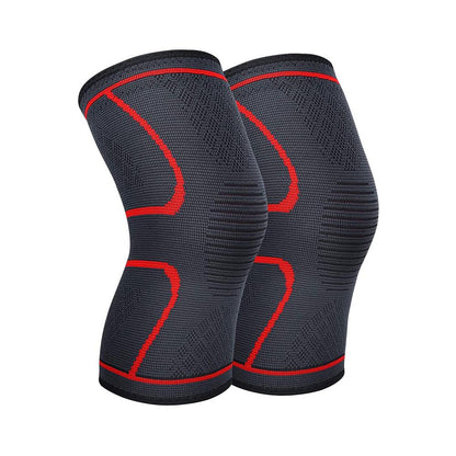 Atmungsaktive Knie-Kompressionsbandagen – 2er-Set