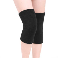 1 Paar Kniewärmer Knieschoner Winter Kniebandage Baumwolle Knieschützer Wärmerschutz Elastische Knieorthese für Freizeit und allerlei Sport