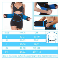 Taillentrainer-Gürtel für Frauen und Männer - Waist Cincher Trimmer - Slimming Body Shaper-Gürtel - Sportgürtel