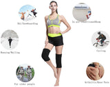 1 Paar Kniewärmer Knieschoner Winter Kniebandage Baumwolle Knieschützer Wärmerschutz Elastische Knieorthese für Freizeit und allerlei Sport