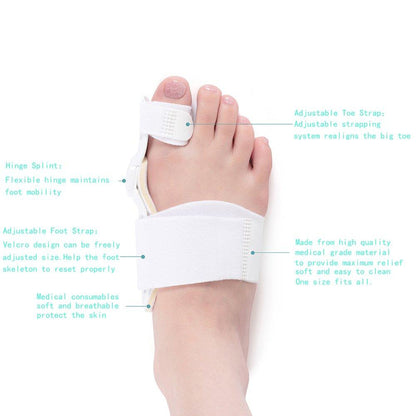Hallux-valgus-Schiene mit Gelenk