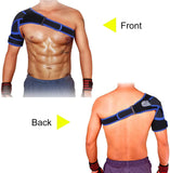 Schulterstütze Verstellbare Rotatorenmanschettenstütze für Männer oder Frauen Atmungsaktive Neopren-Kompressionshülse Wickel links oder rechts Schultermedium