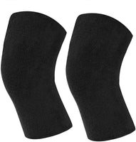 1 Paar Kniewärmer Knieschoner Winter Kniebandage Baumwolle Knieschützer Wärmerschutz Elastische Knieorthese für Freizeit und allerlei Sport