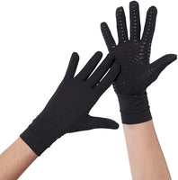 Kupfer Kompression Vollfinger Arthritis Handschuhe. Kupfer bietet zusätzlichen Schutz. Bester Kupferhandschuh für Karpaltunnel, Tippen, Fit für Männer & Frauen