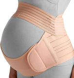 Bauchband für die Schwangerschaft, Schwangerschaftsgürtel - Mutterschaftsgürtel für Rückenschmerzen vorgeburtlich - Schwangerschaftsstützgürtel mit verstellbarem / atmungsaktivem Material Rückenstütze für schwangere Frauen